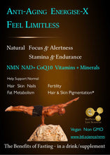 Load image into Gallery viewer, NAD+ NMN Resveratrol Drink & Sublingual Powder - Pharmaceutical Purity >99.5