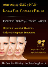 Load image into Gallery viewer, NAD+ NMN Resveratrol Drink & Sublingual Powder - Pharmaceutical Purity >99.5
