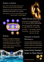 Load image into Gallery viewer, Energise-X NMN: Genius & Feel Limitless pills - Maximum Physical Energy & Mental Performance - All Vitamins & Minerals