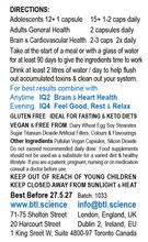 Load image into Gallery viewer, IQ3 - NeuroClean & NeuroProtect® Healthy Glucose & Cholesterol Metabolism, Help Protect Heart & Brain against Oxidative Damage