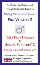 Load image into Gallery viewer, Pro Vitality 2: Peri & Menopause Support: Natural Testosterone, Estrogen Production, Sexual, Heart & Skin Health - Unisex