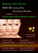 Load image into Gallery viewer, FEEL ALIVE - NMN-XR:  NMN Resveratrol + All Vitamins &amp; Minerals, Anti-Ageing, Energy, Virility &amp; Fertility, Peri &amp; Menopause Support - unisex

