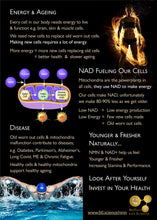 Load image into Gallery viewer, NAD+ NMN Resveratrol Drink &amp; Sublingual Powder - Pharmaceutical Purity >99.5
