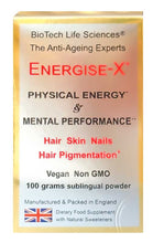 Load image into Gallery viewer, Energise-X Drink &amp; Sublingual Powder, NAD+ NMN CoQ10 Vitamins - Increase Energy, Reduce Fatigue - Anti-Ageing
