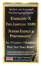 Load image into Gallery viewer, Energise-X NMN: Genius &amp; Feel Limitless pills - Maximum Physical Energy &amp; Mental Performance - All Vitamins &amp; Minerals
