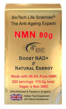 Load image into Gallery viewer, NAD+ NMN Resveratrol Drink &amp; Sublingual Powder - Pharmaceutical Purity >99.5
