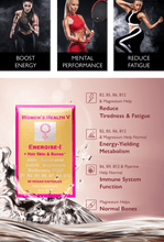 Load image into Gallery viewer, FEEL GREAT Energise 1 NMN: Increase Energy, Hair Colour &amp; Thickness, Skin &amp; Nails + Peri &amp; MenoPause, Fertility &amp; Pregnancy Support - Ladies
